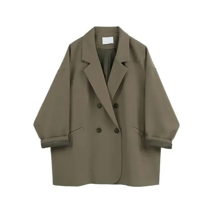 Megg | Blazer Vintage Coréenne Chic pour Femmes
