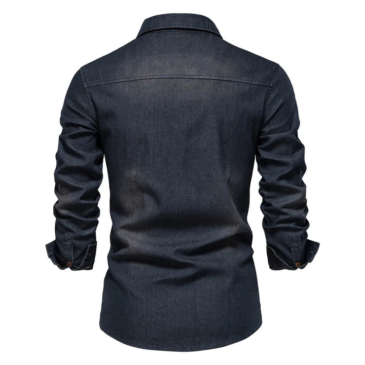 Newton | Chemise élégante en denim pour homme