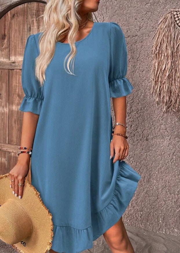 Henné | Robe d'été à volants