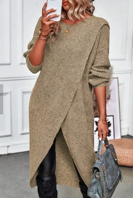 Mahalia | Robe pull élégante et cosy pour femmes