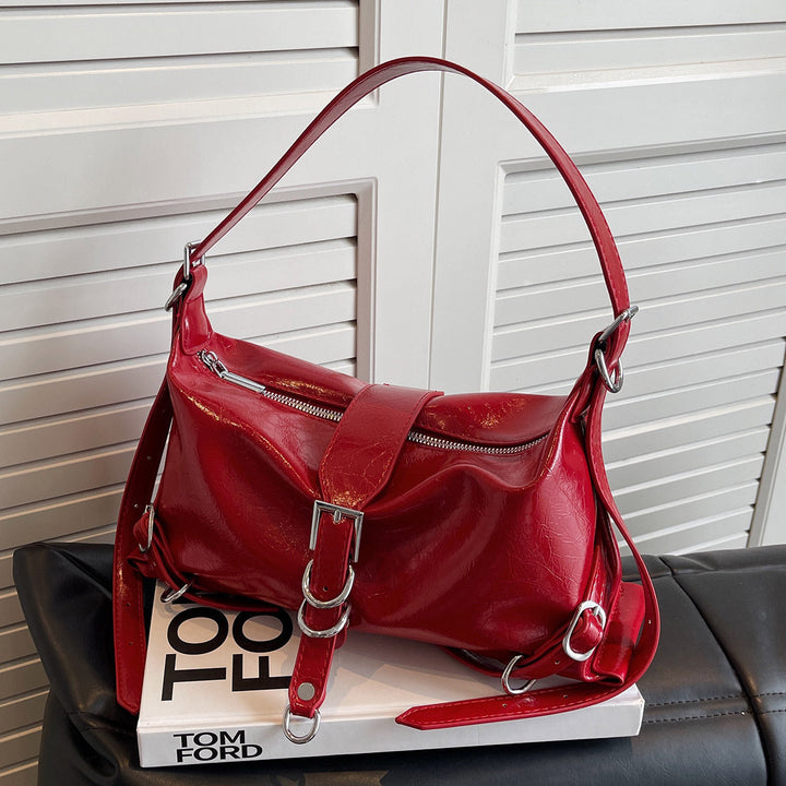 Manola | Sac à épaule chic en cuir femme
