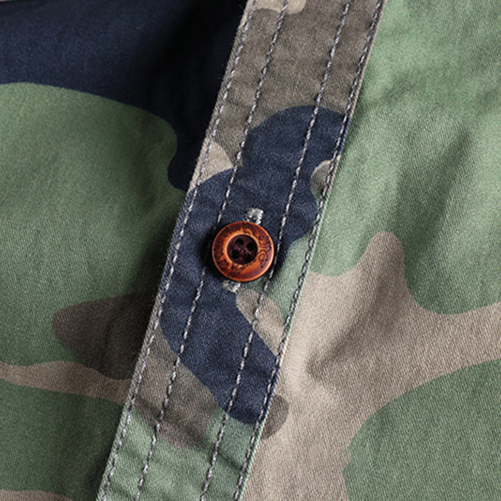 Kerim | Chemise à manches longues camouflage pour hommes