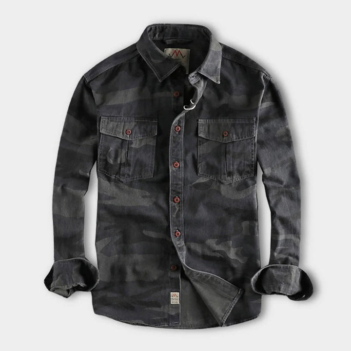 Kerim | Chemise à manches longues camouflage pour hommes