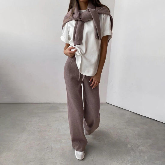 Isabeau | Ensemble pull élégant décontracté pour femmes