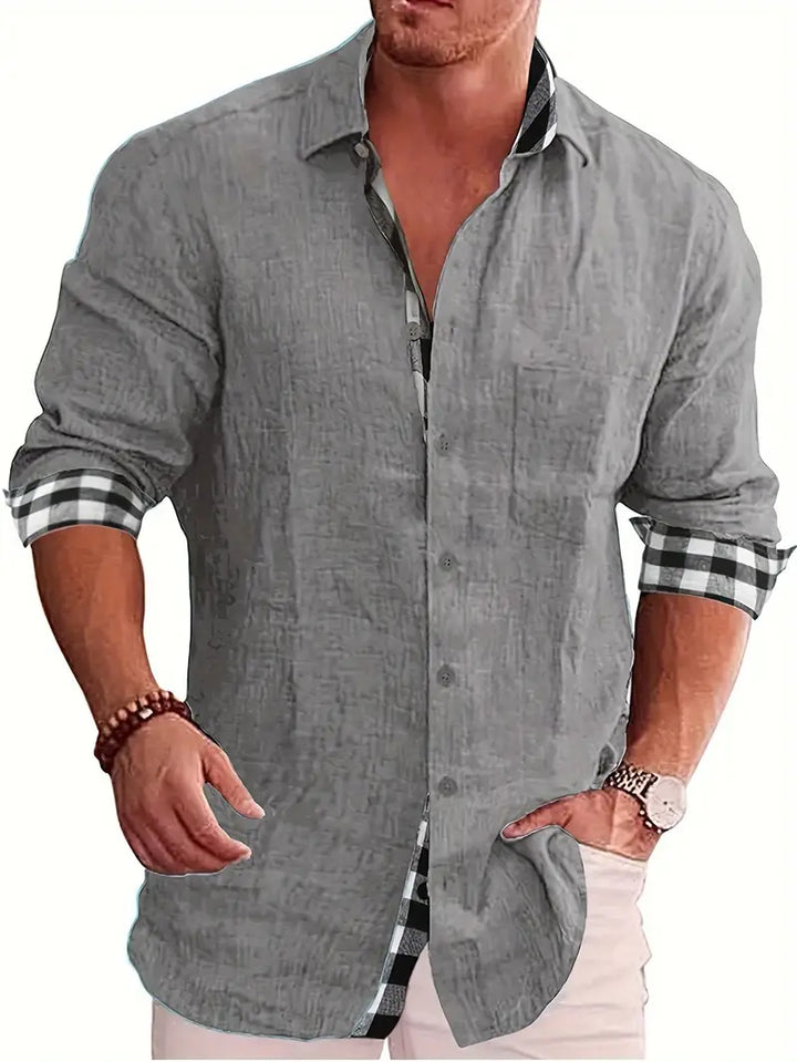 Refugio | Élégante Chemise Décontractée pour Hommes