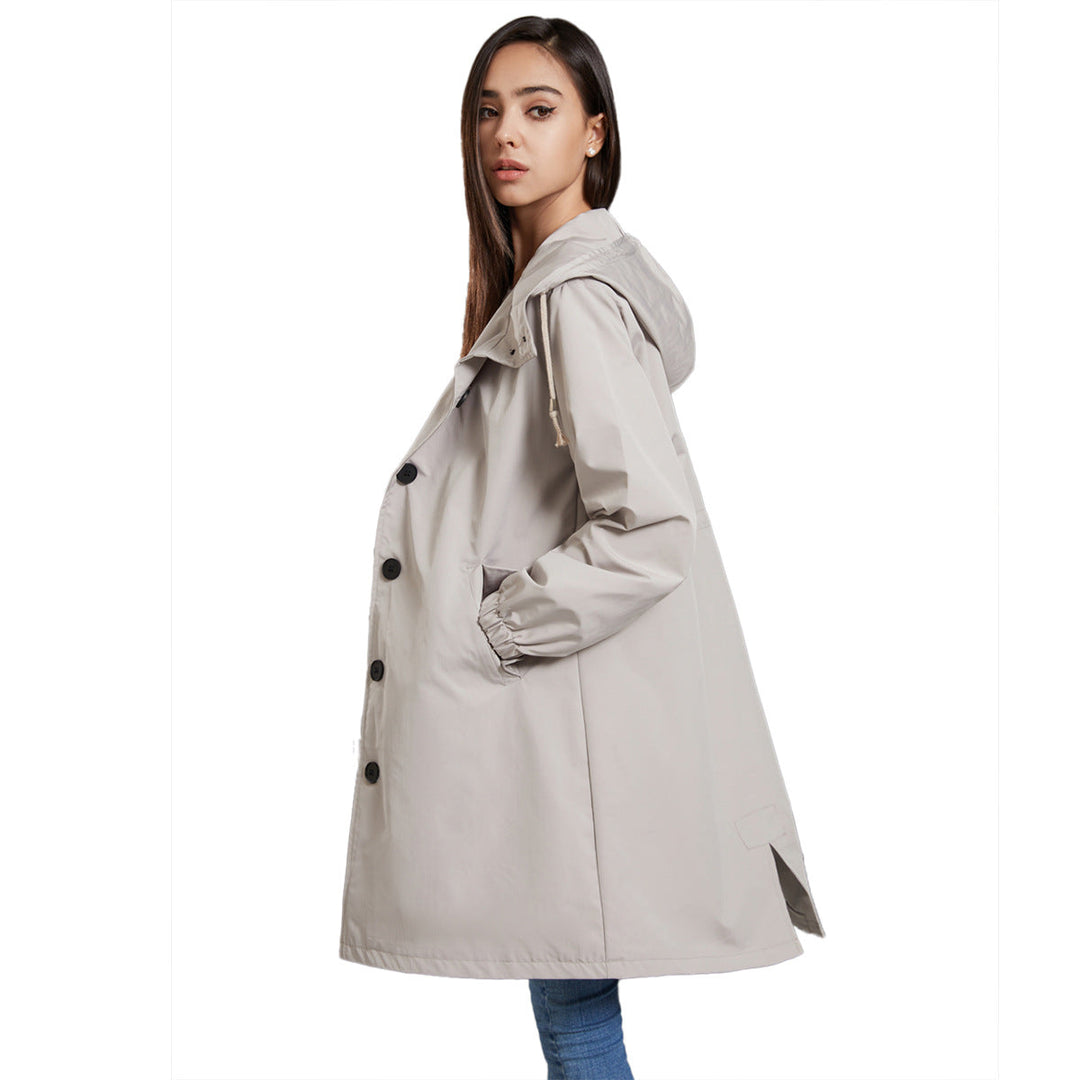 Wisteria | Veste imperméable avec capuche pour femmes