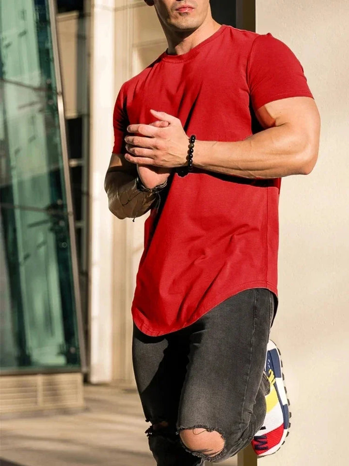 Rey | T-shirt athlétique sculptant pour hommes