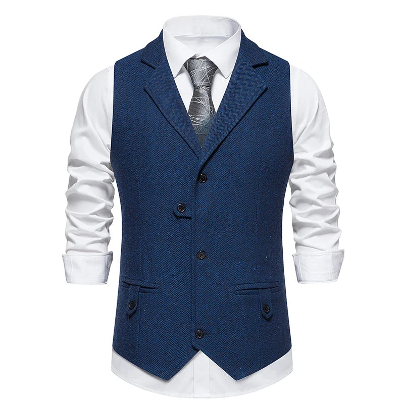 Rive | Élégant Gilet Formelle pour Hommes
