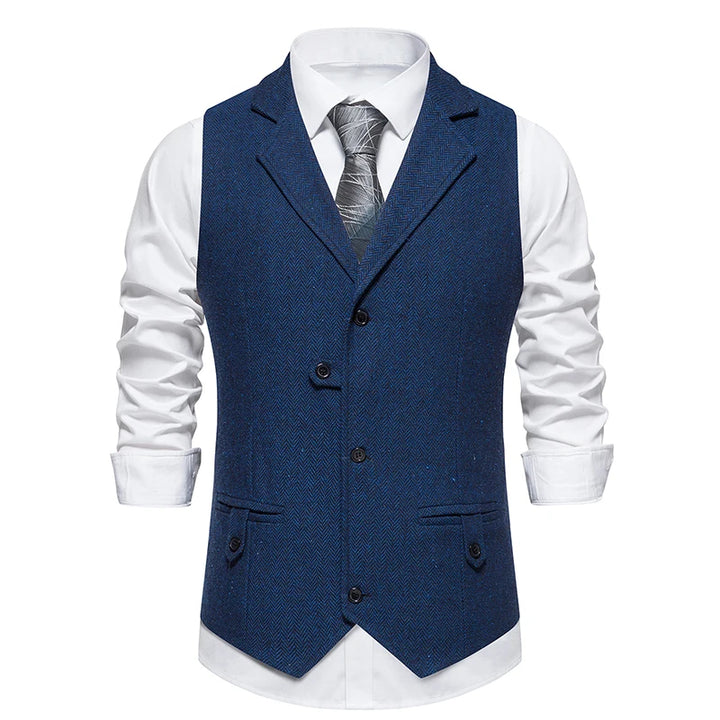 Rive | Élégant Gilet Formelle pour Hommes