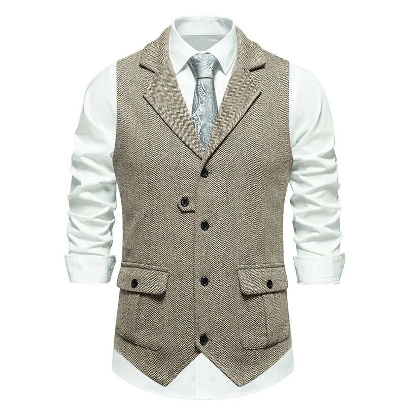 Rive | Élégant Gilet Formelle pour Hommes