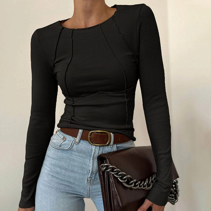 Rosalyn | T-shirt manches longues élégant pour femmes