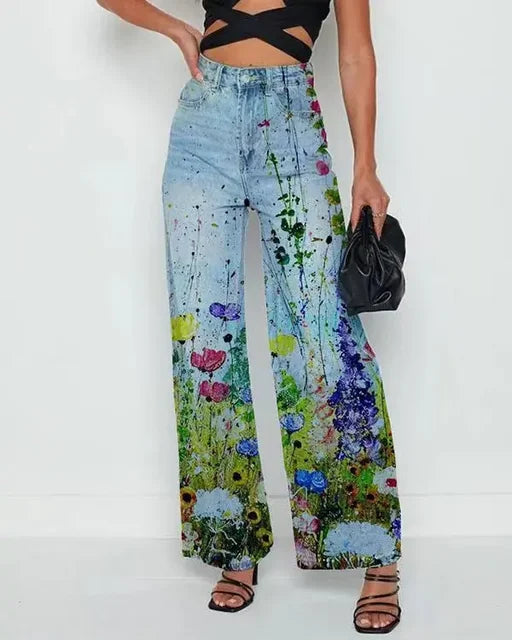 Elvi | Jean évasé tendance pour femmes