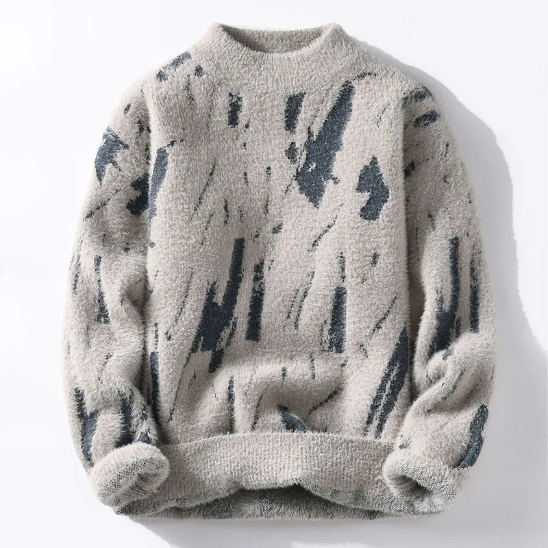Matauc | Pull abstrait élégant pour hommes