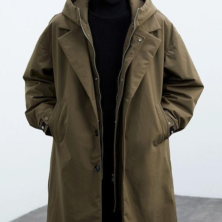 Duilio | Manteau long élégant pour hommes