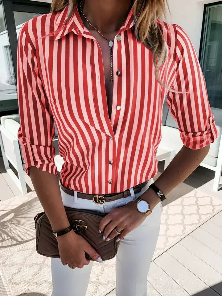 Hema | chemise à rayures pour femmes