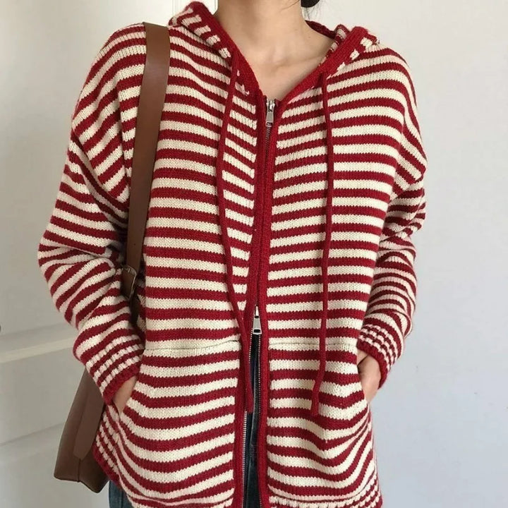 Roksolana | Pull Rayé Décontracté pour Femmes