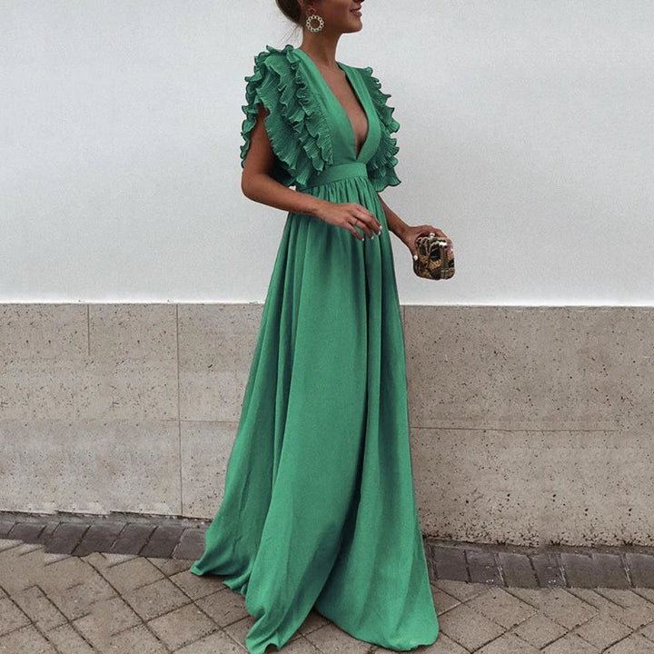 Donata | Robe unie à coupe ample pour femmes