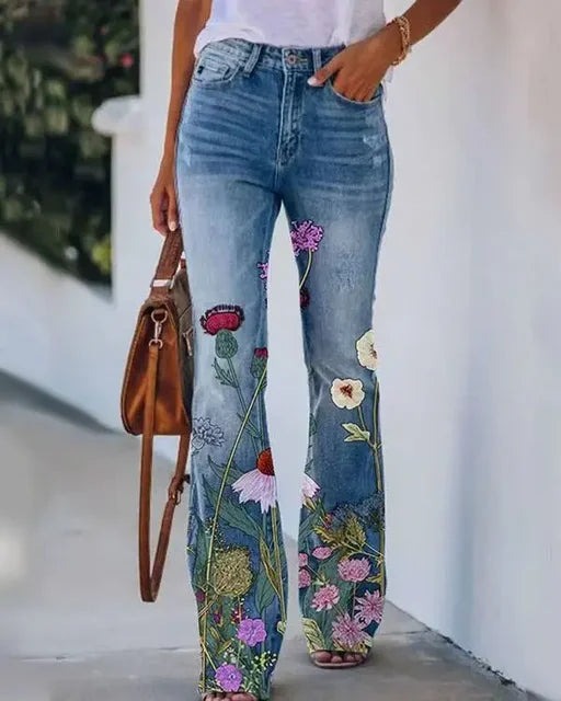Elvi | Jean évasé tendance pour femmes