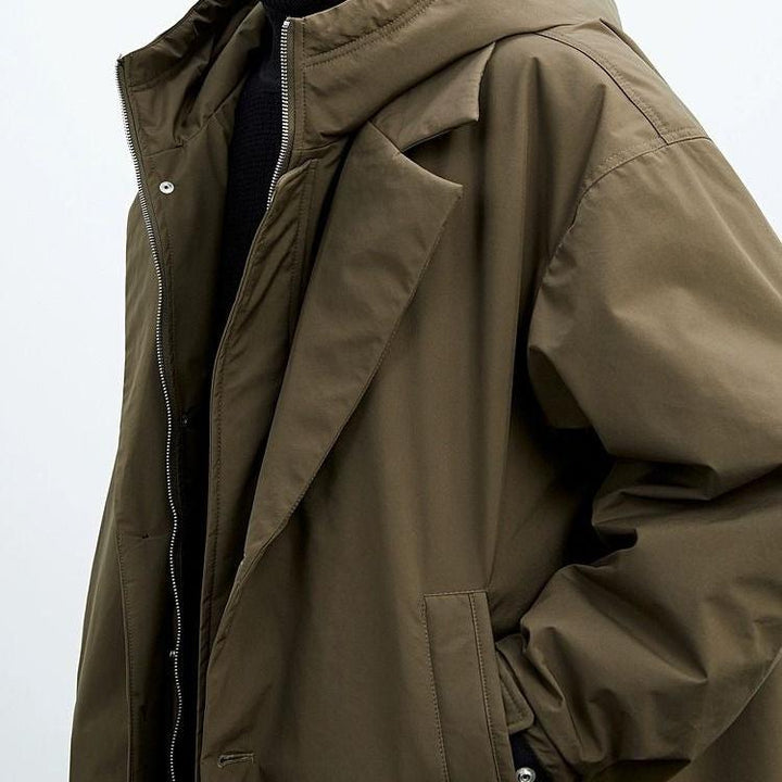 Duilio | Manteau long élégant pour hommes