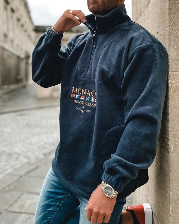 Monaco | Pull zippé pour homme