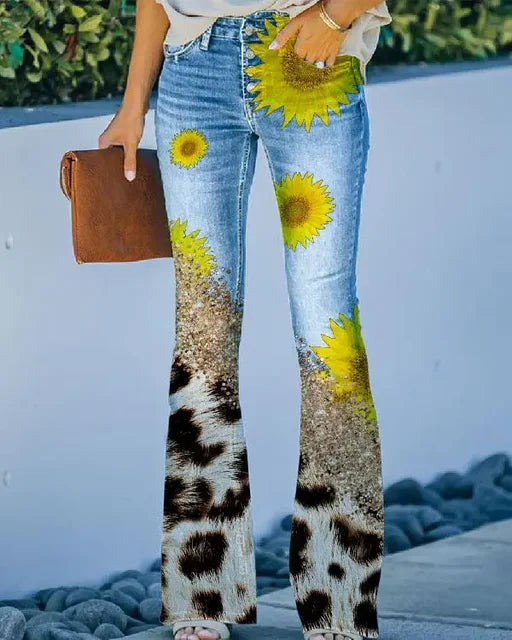 Elvi | Jean évasé tendance pour femmes