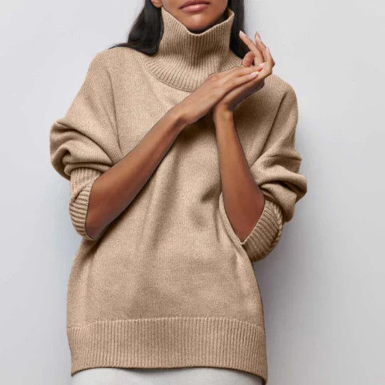 Lene | Col roulé oversized pour femmes
