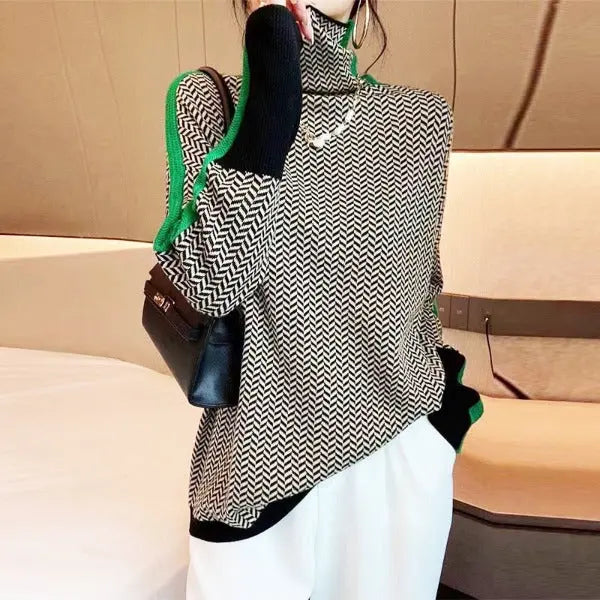 Kaija | Pull col roulé élégant pour femmes