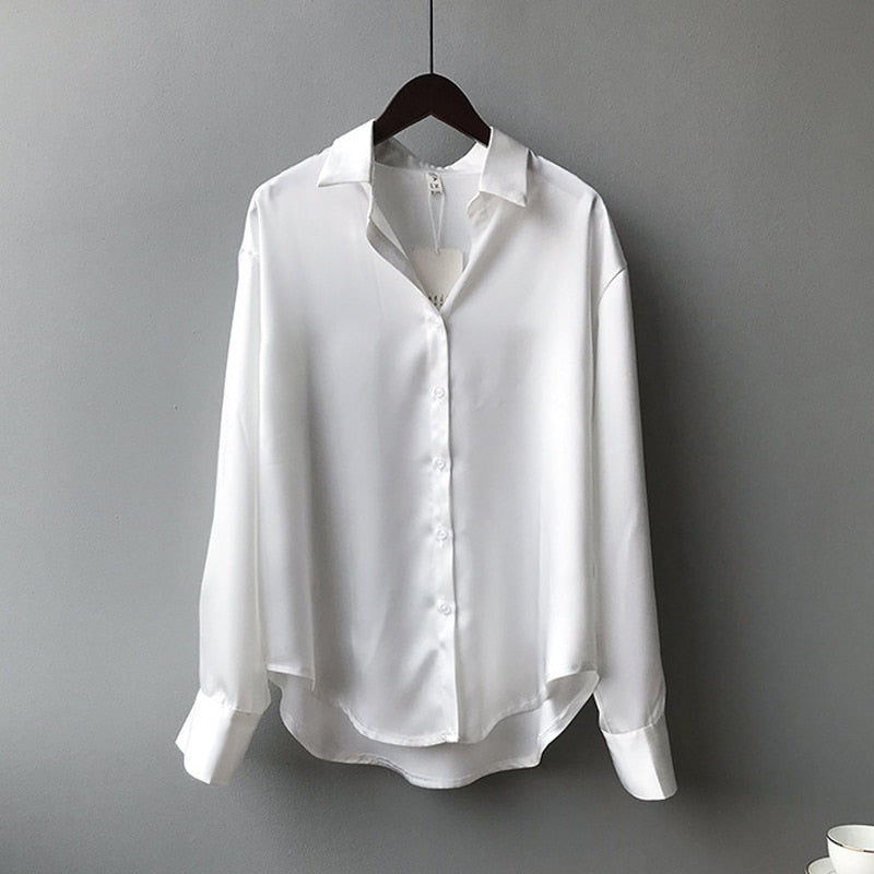 Blouse décontractée à coupe droite pour femmes – Kring