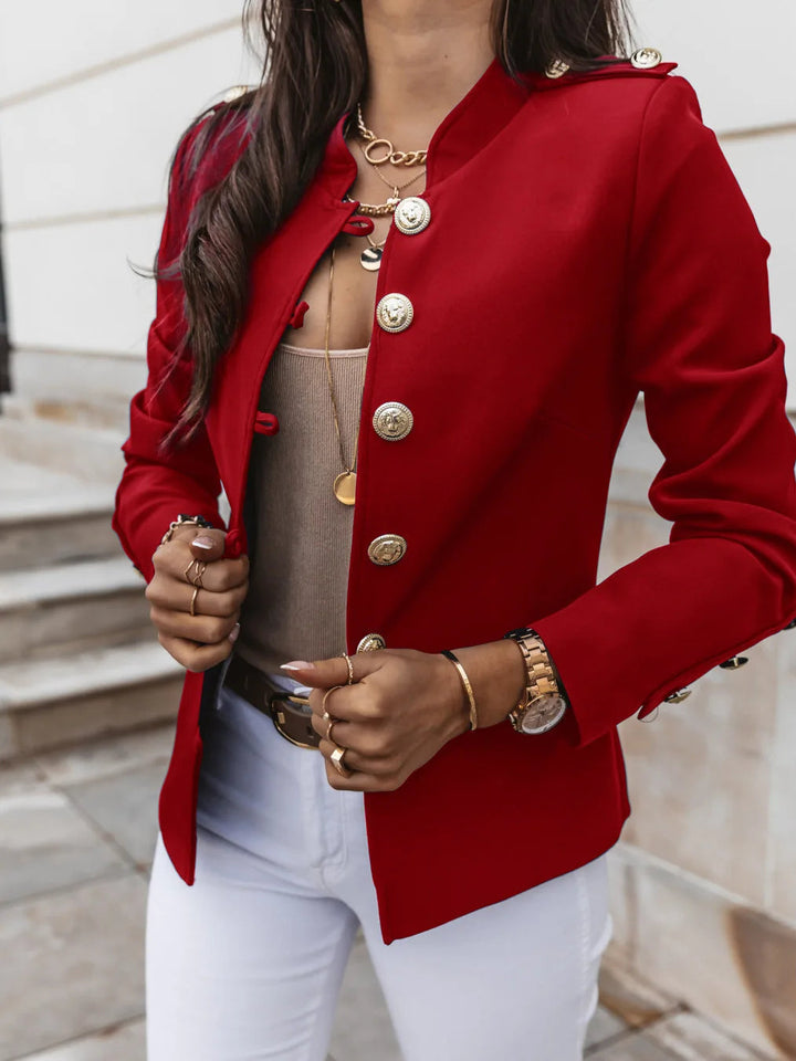 Ineska - Blazer élégant avec boutons oversize