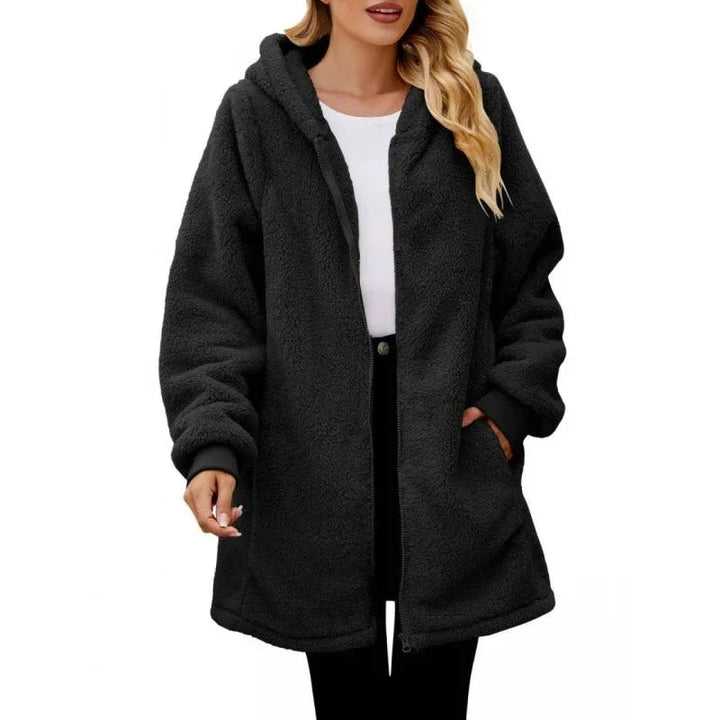 Elza - Veste Polaire Oversize Élégante à Capuche