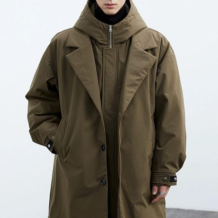 Duilio | Manteau long élégant pour hommes