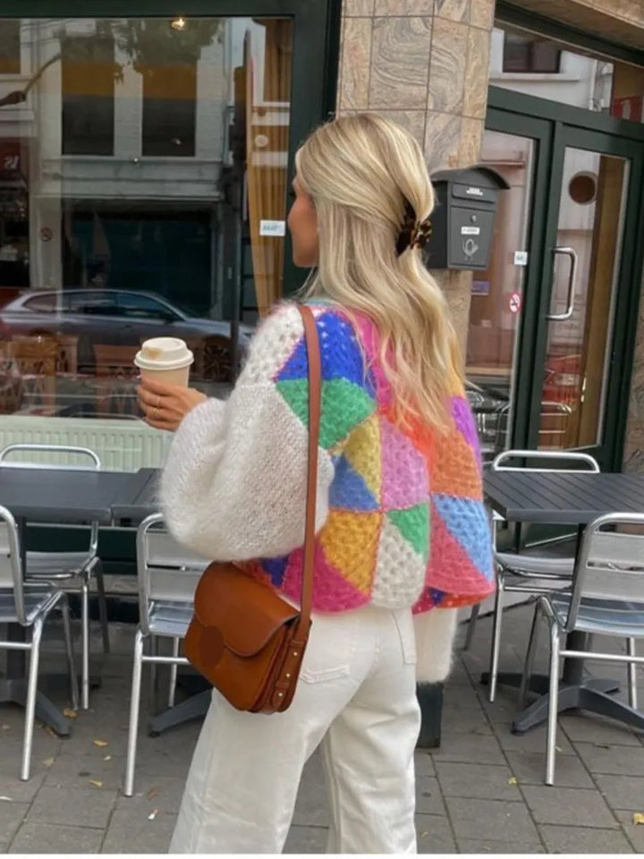 Filiz | Pull ouvert rayé