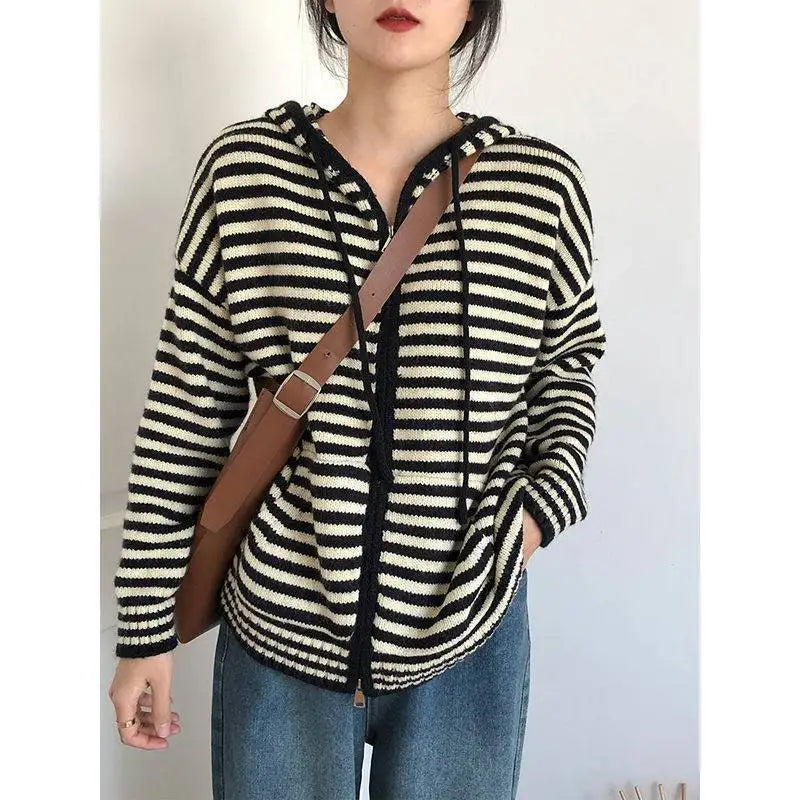 Roksolana | Pull Rayé Décontracté pour Femmes