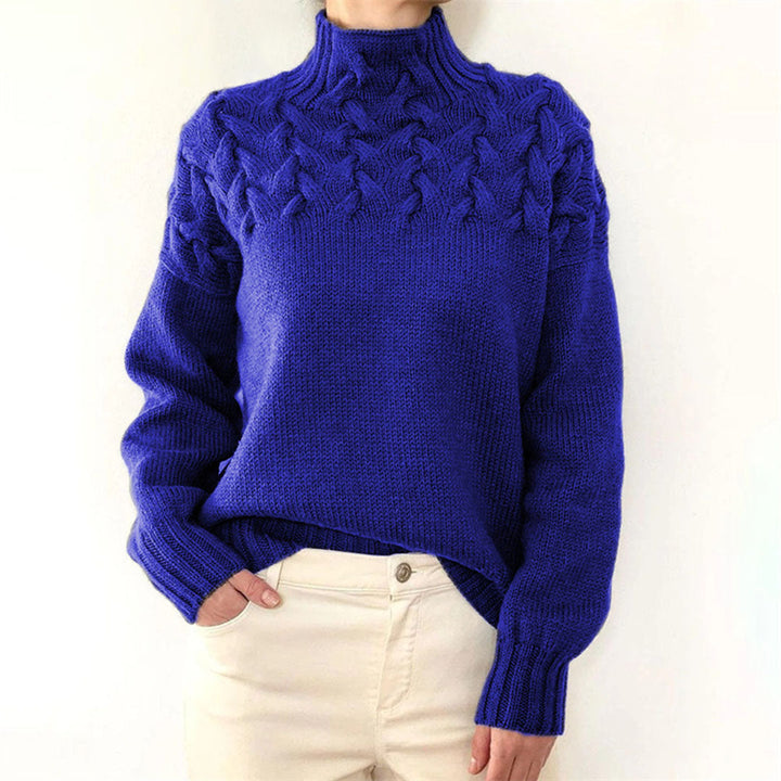 Kaltrina | Pull à col roulé doux pour femmes