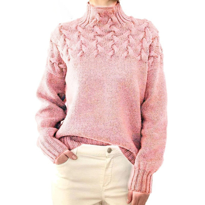 Kaltrina | Pull à col roulé doux pour femmes