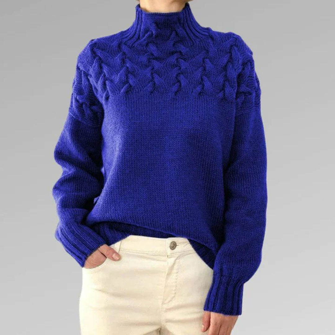 Kaltrina | Pull à col roulé doux pour femmes
