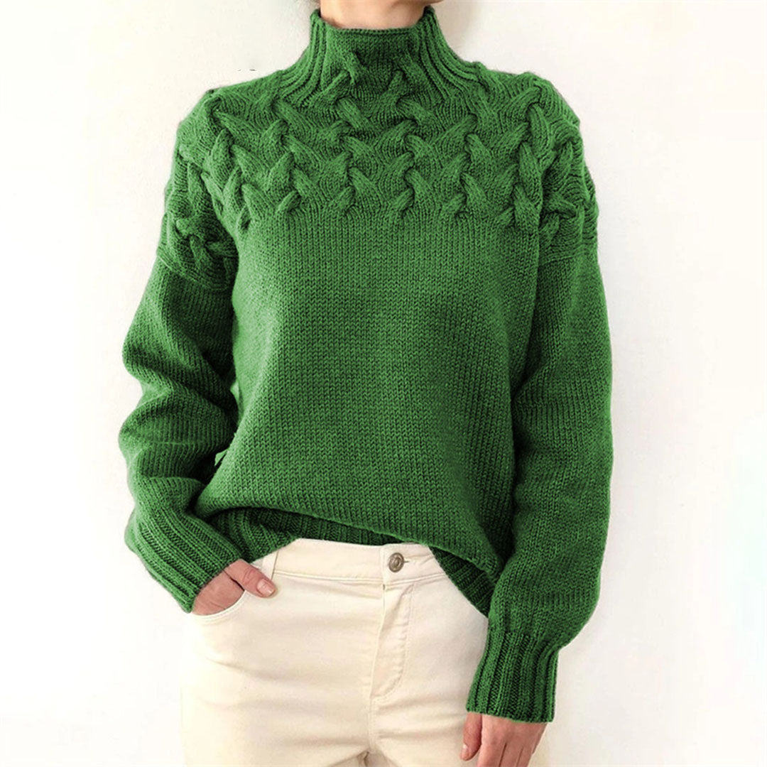 Kaltrina | Pull à col roulé doux pour femmes