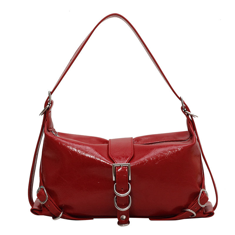 Manola | Sac à épaule chic en cuir femme