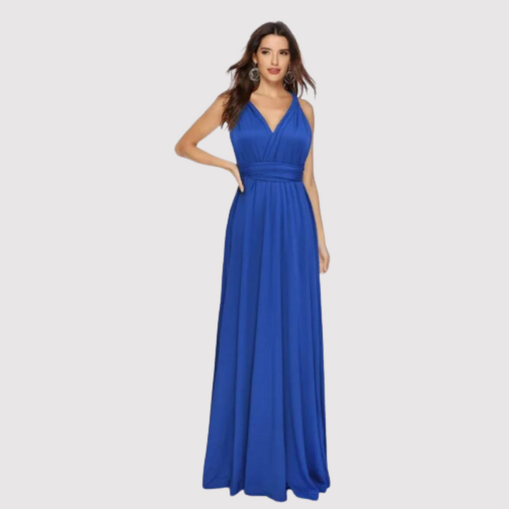 Selma | Robe élégante au look cache-cœur polyvalent
