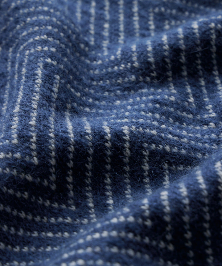 Sjors | Pull en mohair chevron à rayures pour homme