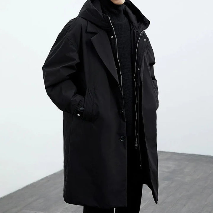Duilio | Manteau long élégant pour hommes