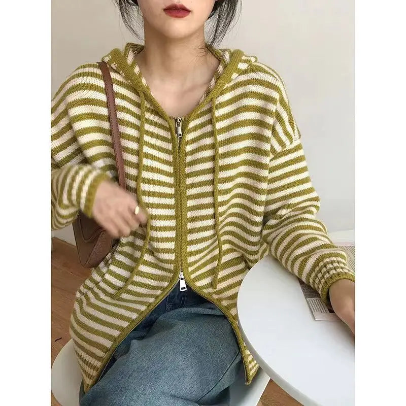 Roksolana | Pull Rayé Décontracté pour Femmes