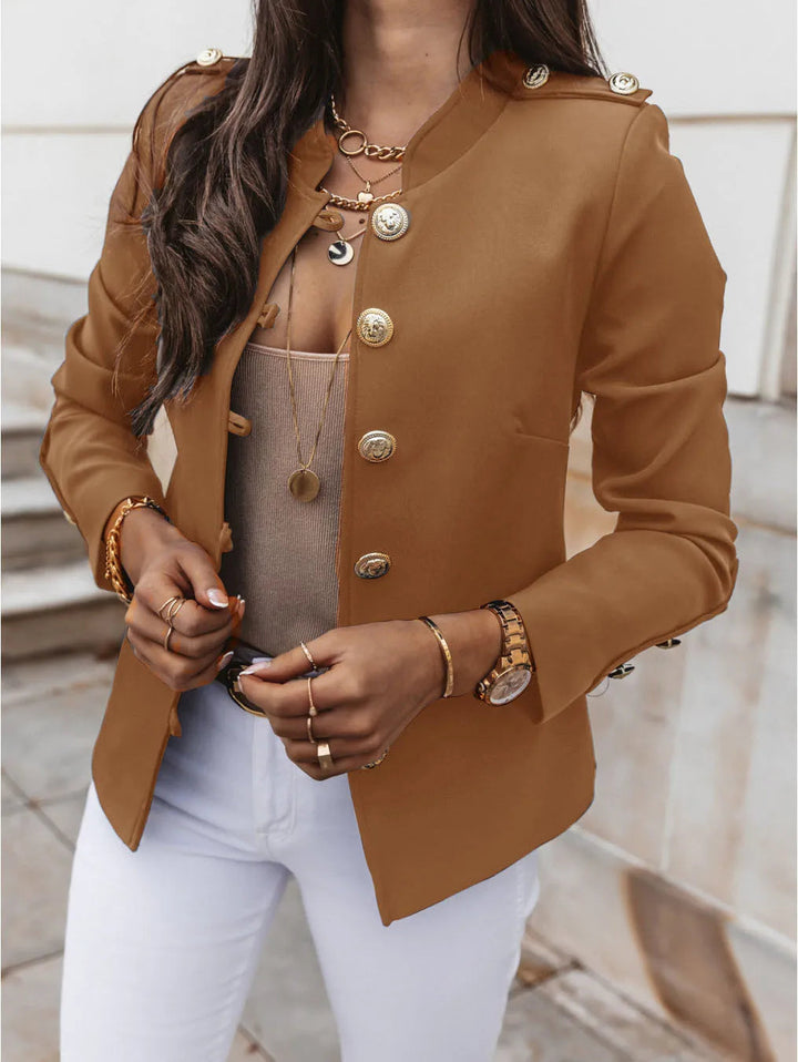 Ineska - Blazer élégant avec boutons oversize