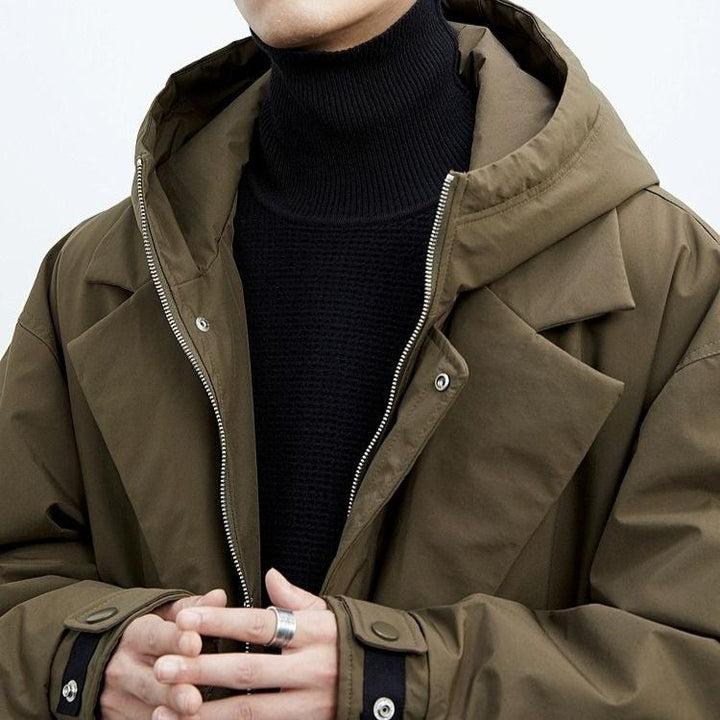 Duilio | Manteau long élégant pour hommes