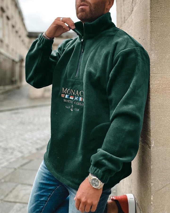 Monaco | Pull zippé pour homme