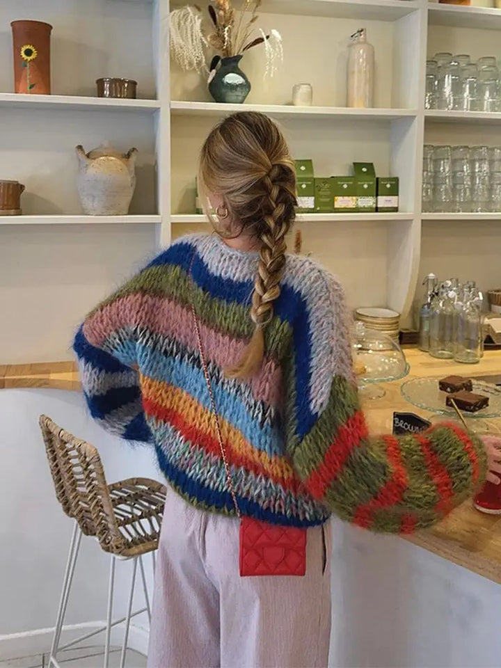 Gail | Pull coloré tendance pour femmes