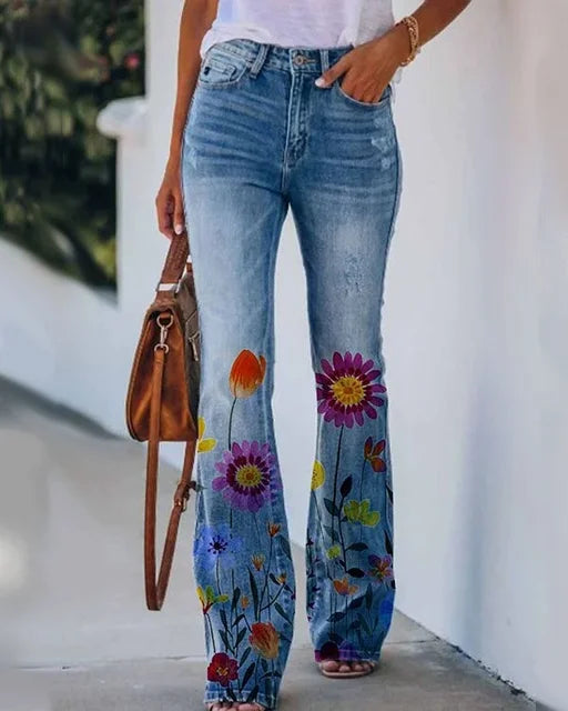 Elvi | Jean évasé tendance pour femmes