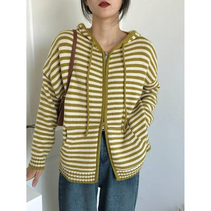 Roksolana | Pull Rayé Décontracté pour Femmes