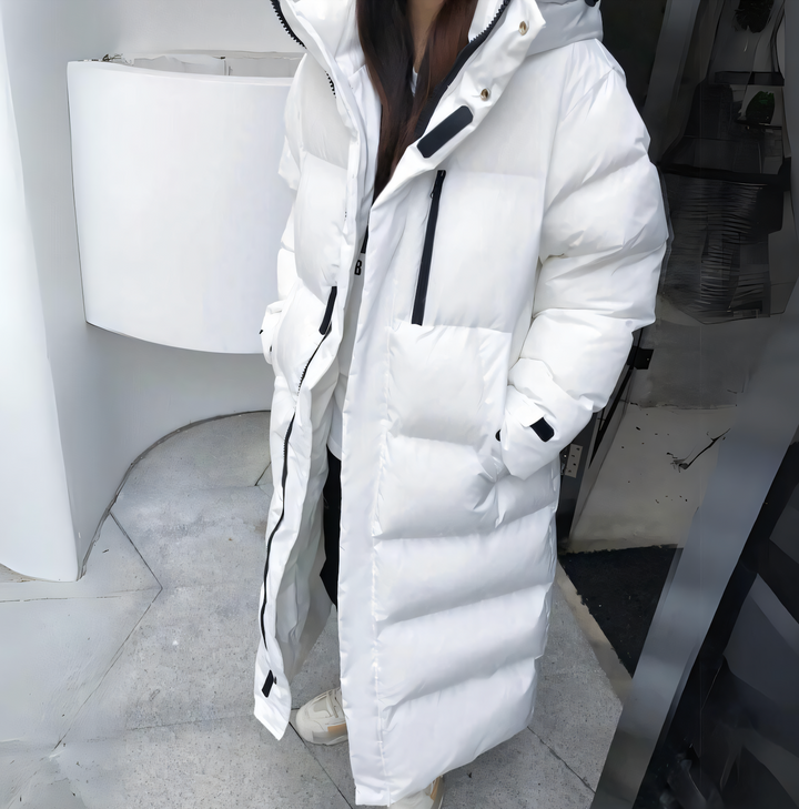Liane | Doudoune longue coupe-vent pour femmes