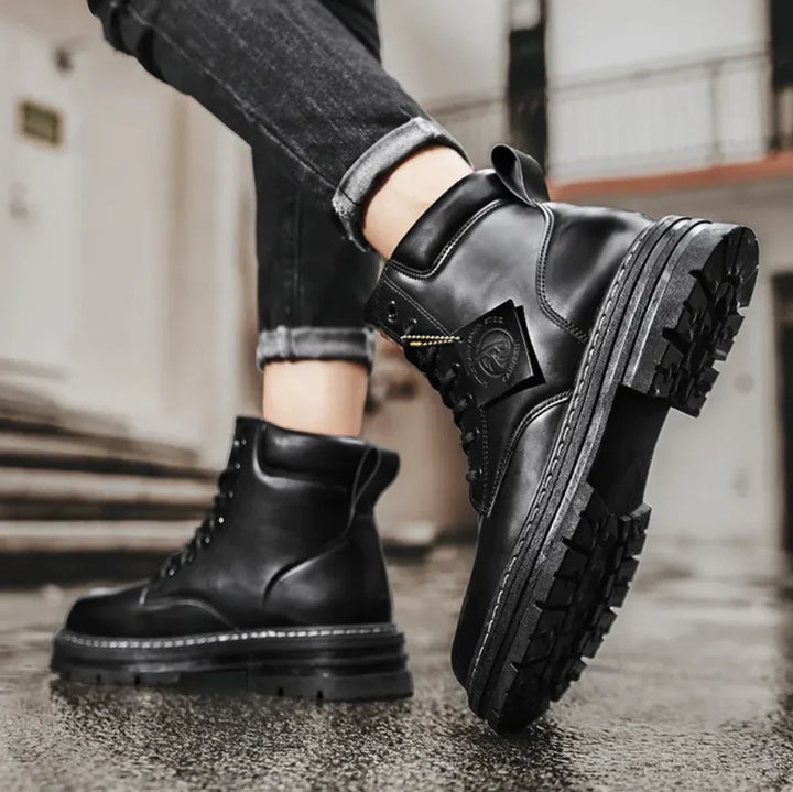 Elkan | Bottes en cuir confortables pour hommes